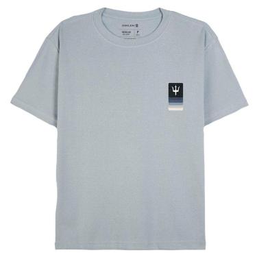 Imagem de Camiseta Osklen Big Shirt Trident Mini Degradê-Masculino