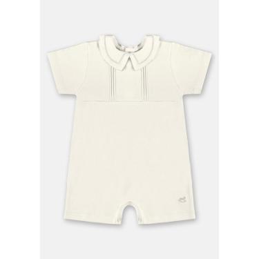 Imagem de Macaquinho Unissex Bebê Suedine Up Baby-Unissex