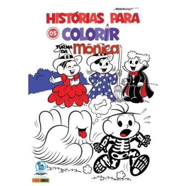 Imagem de Almanaque Da Turma Da Mônica Para Colorir 05 - Maurício de Sousa Produ