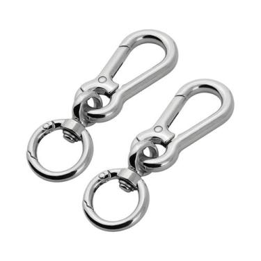 Imagem de Mosquetão Giratório De Abertura Dupla Com Gatilho E Mola, Tipo Lagosta