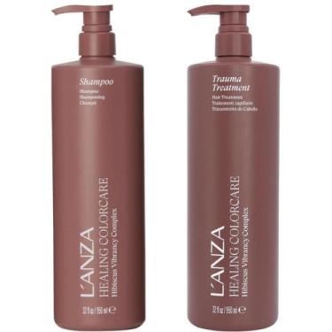 Imagem de Kit ColorCare Preserving Shampoo 950ml E Trauma Lanza 950ml