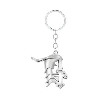 Imagem de Chaveiros De Metal Com Espadas De Anime Ichigo Kurosaki E Toushirou Hi