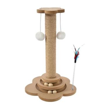 Imagem de Arranhador importado para gatos interativo 46cm - FUNFORPETS IMP.