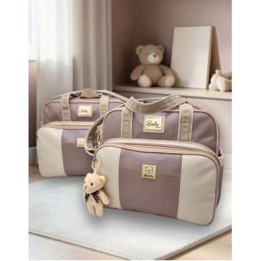 Imagem de Kit Bolsas Maternidade Bebê Enxoval + Trocador Miellu - Linha Deluxe C