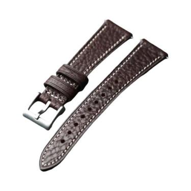 Imagem de Pulseira De Couro Artesanal Masculina De Liberação Rápida 18 19 20 22M