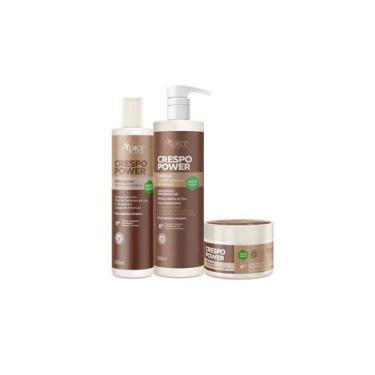 Imagem de Kit apice crespo shampoo 300ml gelatina 500ml e máscara 300g