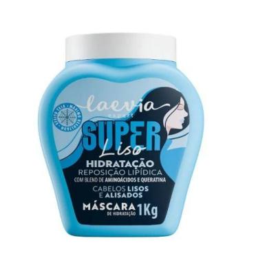 Imagem de Máscara de hidratação e reposição liídica super liso 1kg laevia - SALV