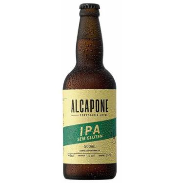 Imagem de Cerveja Alcapone IPA Puro Malte Sem Glúten Garrafa 500ml