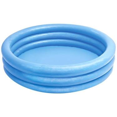 Imagem de Piscina Inflável prática com câmaras de ar Azul Cristal 330 litros 1,4