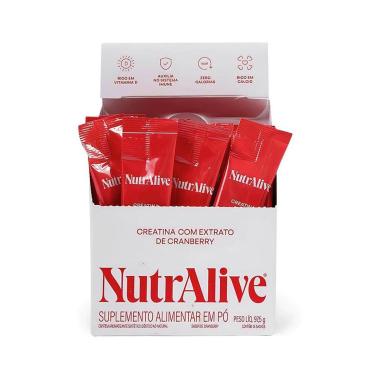 Imagem de Suplemento Creatina Cranberry Mulheres Nutralive 7 Ativos Cálcio,  Vitamina D, Triptofano (15 doses)-Feminino