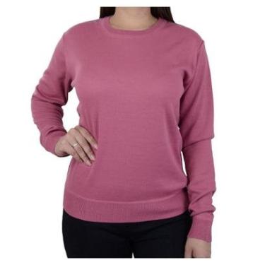 Imagem de Blusa Feminina Facinelli By Mooncity Tricot Rosa - 651039-Feminino