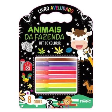 Imagem de Kit De Colorir - Animais Da Fazenda