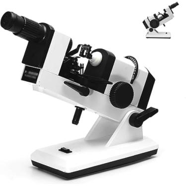 Imagem de Lensômetro óptico manual portátil, máquina de optometria, com leitura externa e medição precisa, para lojas ópticas, centros ópticos profissionais