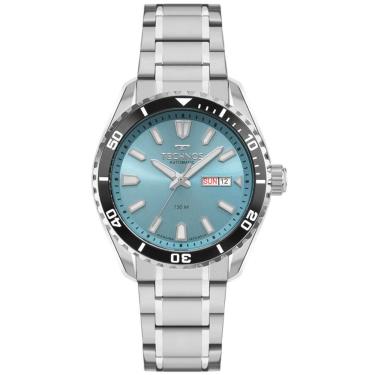 Imagem de Relógio Technos Masculino Ref: 8205pm/1a Automático Acqua Prateado