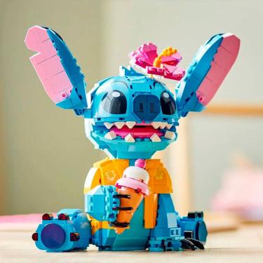 Imagem de LEGO Stitch Disney 43249 Kit Completo 730 Peças Brinquedo de Montar Infantil