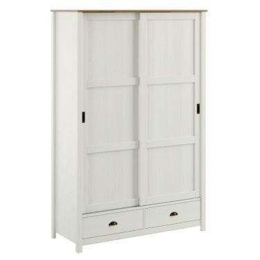 Imagem de Guarda Roupa Solteiro Madeira Macica Taeda 2 Portas De Correr 133 cm 9178 Festra