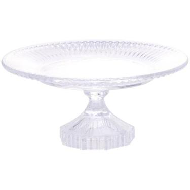 Imagem de Prato para Bolo de Cristal Lyor Redondo - Renaissance 18,6cm