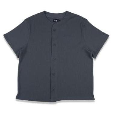 Imagem de Camiseta New Era Regular Booking Program  Cinza-Masculino