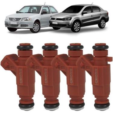 Imagem de 4x Bico Injetor Volkswagen Gol Voyage 1.0 8V Flex - SEEDS AUTOMOTIVE