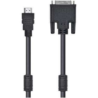 Imagem de Cabo hdmi macho para dvi-d 24+1 pinos 2 metros hdmi-2 - VINIK