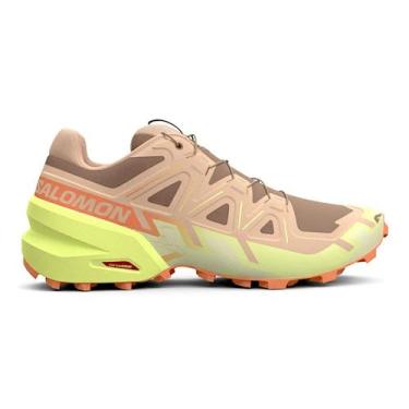 Imagem de Tenis Salomon Speedcross 6 Feminino, 37, Creme marrom, Lima