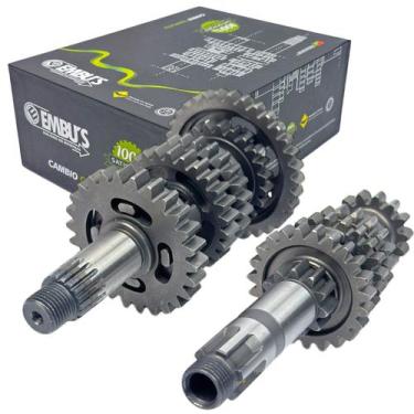 Imagem de Caixa De Cambio Completo Suzuki Yes 125 Intruder 125 - EMBUS