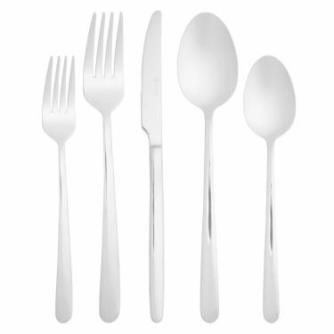 Imagem de Faqueiro de Aço Inox Viena Prata 30 Peças Wolff