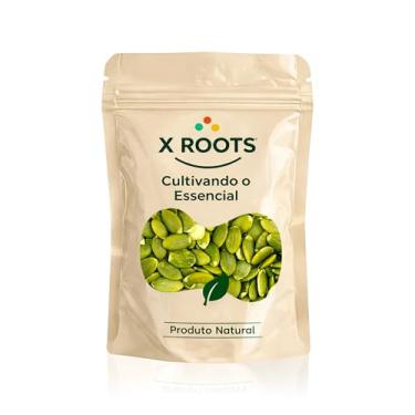Imagem de X Roots Semente de Abóbora Sem Casca Crua Sem Sal 500g Embalagem Abre e Fecha: Fonte Natural de Proteínas, Fibras e Minerais para Alimentação Saudável