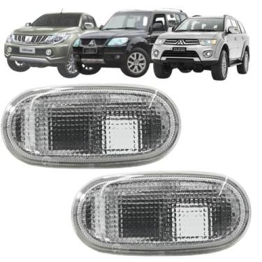 Imagem de Par Lanterna Lateral Paralama Pisca Seta Pajero Dakar Sport Outdoor Cr