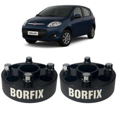 Imagem de 1 Par Espaçador Alargador De Rodas 38mm Fiat Palio Todos - Borfix