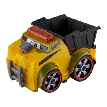 Imagem de Caminhão de Brinquedo Miniatura Push Glow - Roda Livre Bburago Junior,