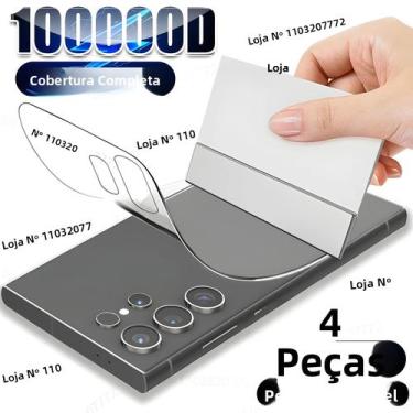 Imagem de Protetor De Hidrogel Transparente Para Samsung Galaxy S24 S23 S22 S21 