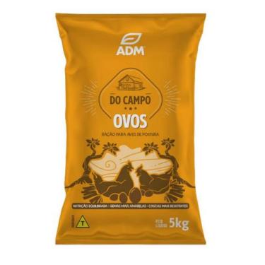 Imagem de Ração Natural Adm Presence Para Ovos De Galinhas Aves De Postura, 5kg