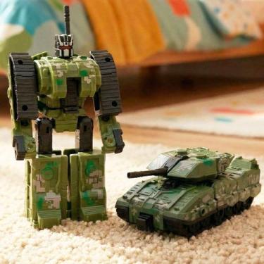 Imagem de Brinquedo Robô Guerreiro Boneco Herói Militar Com Acessórios - Genéric