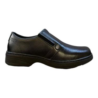 Imagem de Sapato Social Masculino Pegada Casual Couro Calce Fácil Conforto Antid