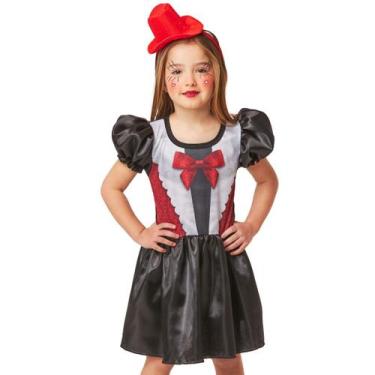 Imagem de Fantasia Mágica Infantil Menina Vestido Carnaval com Tiara - Fantasias