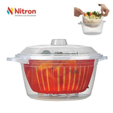 Imagem de Panela Legumix Para Cozimento A Vapor Microondas Freezer 2,6 L Com Ces