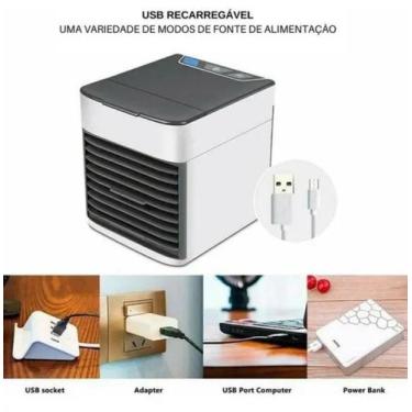 Imagem de Climatizador Portatil Mini Arcondicionado de Ambiente - arctic coller