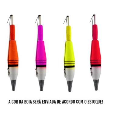 Imagem de Boia De Arremesso Para Pesca N22 Cor Sortid 75g - Bóias Barão