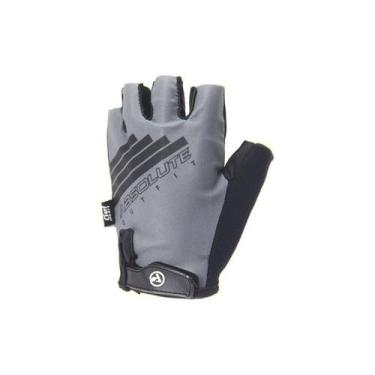 Imagem de Luva para ciclismo meio dedo curto Absolute Outfit Wild Gel, Cinza, Pr