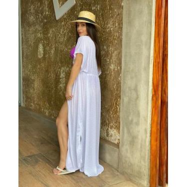 Imagem de Saída de Praia Cancún - Luaras Lingerie, Branco, único