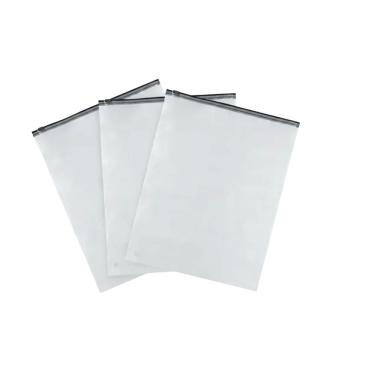 Imagem de Saco Zip Slider 40x50cm P/ Roupas Transparente Fosco 50 Un