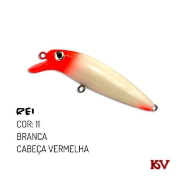 Imagem de Isca Artificial Rei da Kv Meia Água Floating 6,5cm p/ robalo, 11