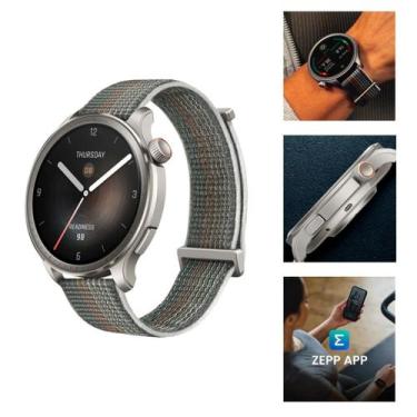 Imagem de Relógio Smartwatch Amazfit Balance A2287 46mm Sunset Grey Global 1.5, 