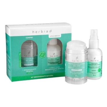Imagem de Kit 2X: Kit Spray Higienizador 60ml + Desodorante Desodorante Kristal 