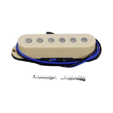Imagem de Captador Single Coil Alnico 5 ST Para Guitarra Elétrica, Peças Planas,