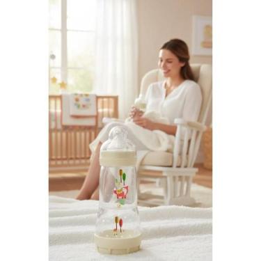 Imagem de 2x Mamadeira Anticolica 320ml Neutra p/ Bebês 4+ - Congratulations Sto