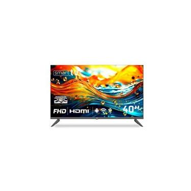 Imagem de Smart TV HQ 40" Full HD tela sem bordas Android 12 design Slim HQS40NKHM