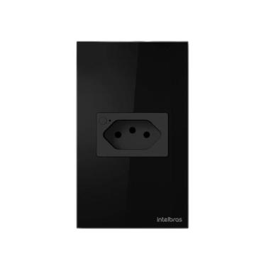 Imagem de Tomada inteligente Wi-Fi Preto ETW 1001 Intelbras
