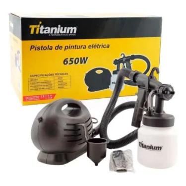 Imagem de Pistola De Pintura Pulverizadora Elétrica 650 Titanium , 220V, UNIC